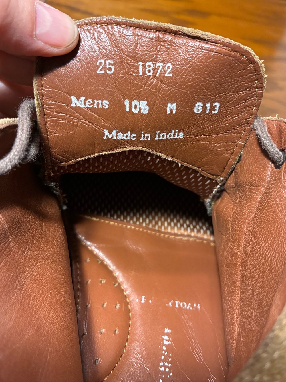 Johnston & Murphy Memory Foam Suede Chukka Boots Tan Men’s Size 10.5 - Picture 9 of 13